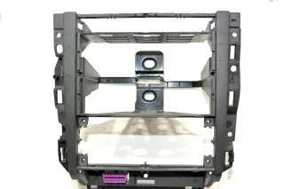 VW Golf 4 Bora Mittelkonsole Verkleidung um Radio in schwarz 1J1858069F - Bild 1