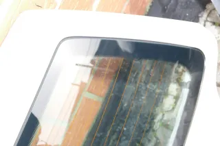 VW Polo 6N2 Heckklappe Klappe hinten Kofferraumklappe weiß LB9A (ohneBremsleucht - Bild 4