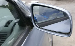 Skoda Octavia 1U elektrisch Spiegel Außenspiegel rechts + Glas silber grau LF7U - Bild 1