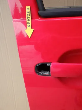 VW Golf 4 Bora Tür vorne rechts Beifahrertür 4/5-Türer+Kombi rot LP3G - Bild 7