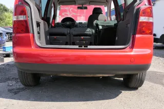 VW Touran 1T Stoßstange hinten Heckstoßstange Stoßfänger rot LY3D Tornado - Bild 1