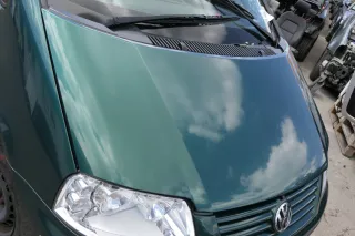 VW Sharan 7M Motorhaube Klappe Haube vorn vorne grün LC6M abca.Bj2000passend - Bild 5