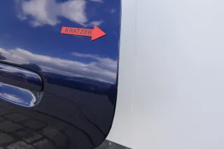 Audi A3 8L Tür Türblatt hinten links 4/5-Türer blau LZ5K - Bild 2