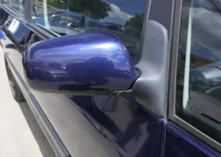 VW Sharan Alhambra elektrischer Spiegel Außenspiegel rechts blau LB5N indigoblau - Bild 1