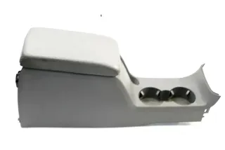 VW Passat 3BG Mittelarmlehne Armlehne Fach Lehne Mittelkonsole Leder grau - Bild 4