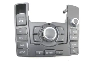 Audi A4 8K A6 4F Q7 Navi Navigation 4F1919611M / F Bedieneinheit Schalter - Bild 1