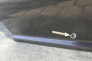 VW Golf 4 Tür vorne links Fahrertür 2/3-Türer schwarz LC9Z metallic xxx - Bild 7