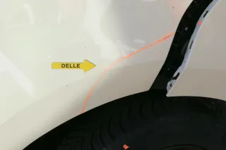 VW Sharan 7N Kotflügel rechts vorne gelb elfenbein Taxi L115 - Bild 4