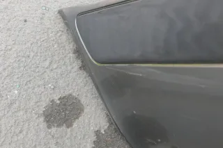 Audi 80 8C Stoßstange Heckstoßstange hinten Heckstoßfänger grau LY7P Limousine - Bild 9
