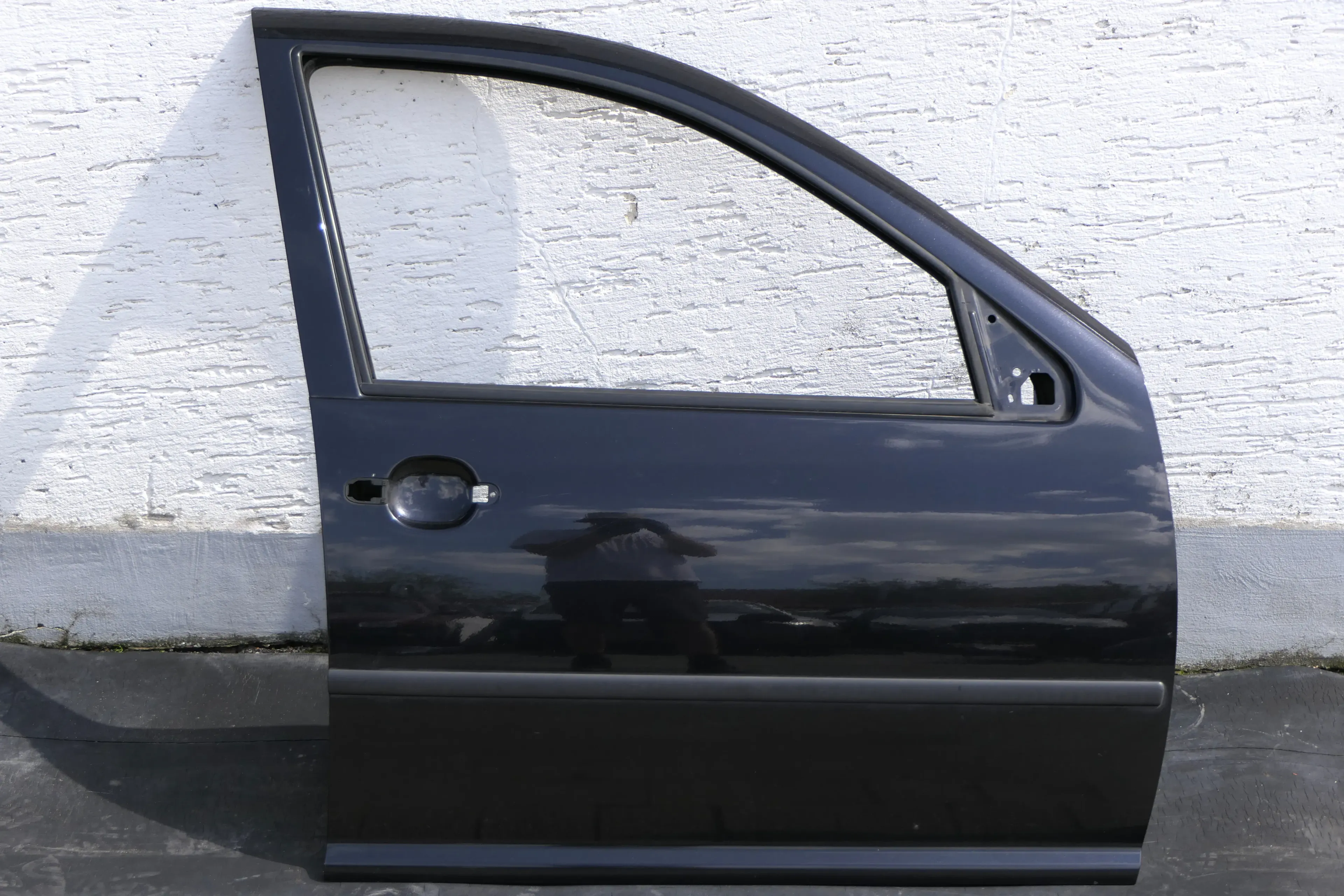 VW Golf 4 Bora Tür vorne rechts Beifahrertür 4/5-Türer + Kombi schwarz LC9Z meta - Bild 1