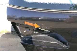 Seat Ibiza 6L Heckklappe Klappe hinten Kofferraumklappe schwarz LC9Z - Bild 4