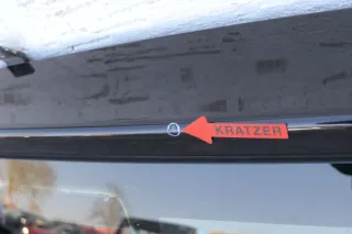 VW Polo 6N Heckklappe Klappe hinten Kofferraumklappe mit Scheibe schwarz LC9Z m - Bild 3