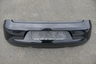 VW Fox 5Z Stoßstange hinten Stoßfänger schwarz L041 Heckstoßstange - Bild 1