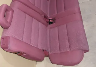 Audi A2 8Z Sitz hinten rechts Sitzfläche Rücksitz Rückbank - Farbe rot - Bild 2