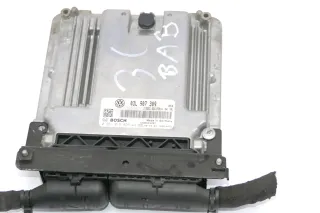 VW Passat 3C Golf Steuergerät 2,0l 103kw 140PS 103PS CBAB CBAA Motor 03L907309 - Bild 1