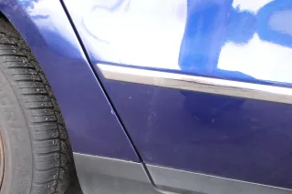 VW Passat 3C Kombi Variant Tür hinten rechts blau LD5Q - OHNE Anbauteile - Bild 2