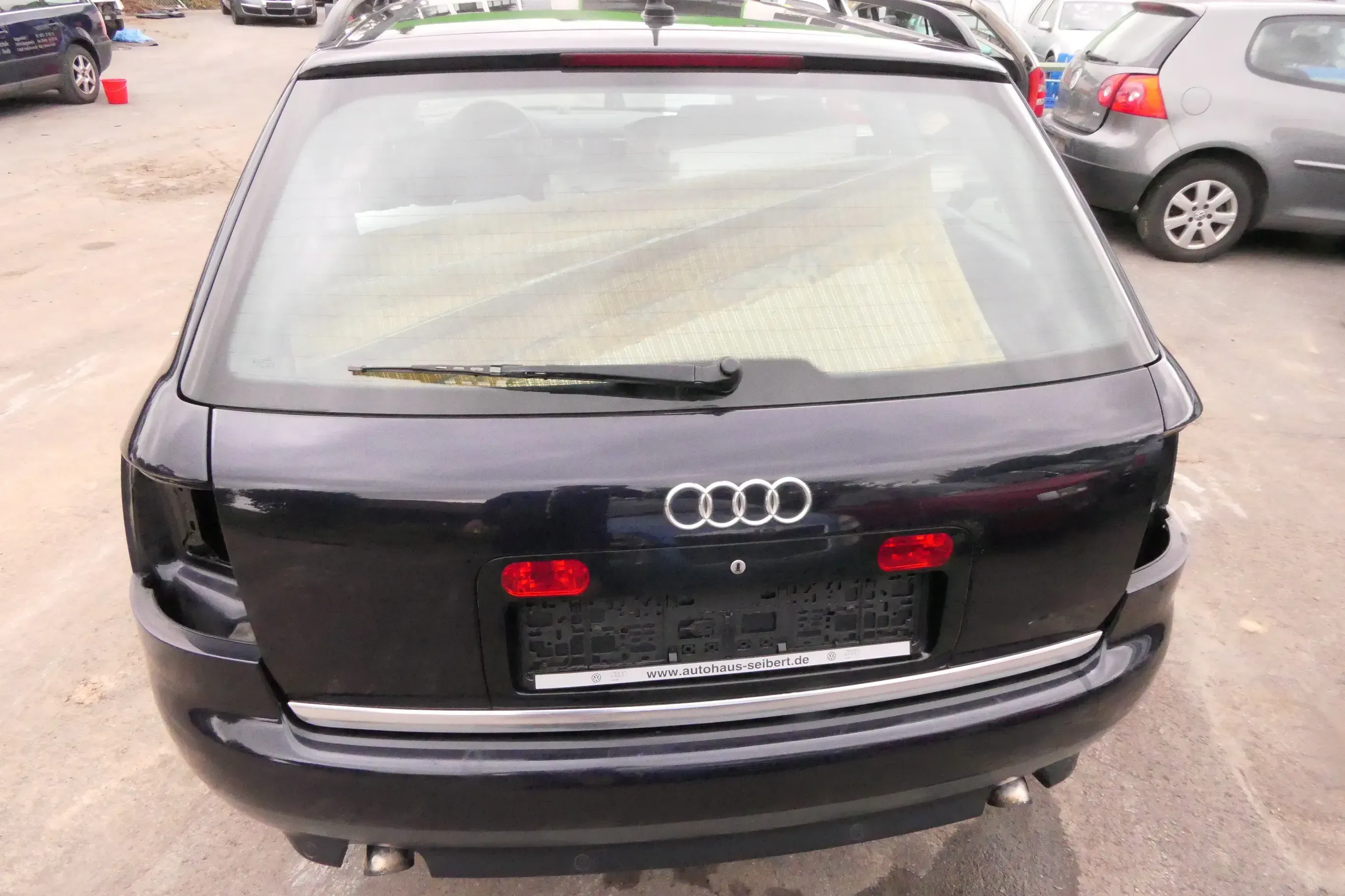 Audi A6 4B Kombi Avant Stoßstange hinten Heckstoßstange Facelift blau LZ5L - Bild 1