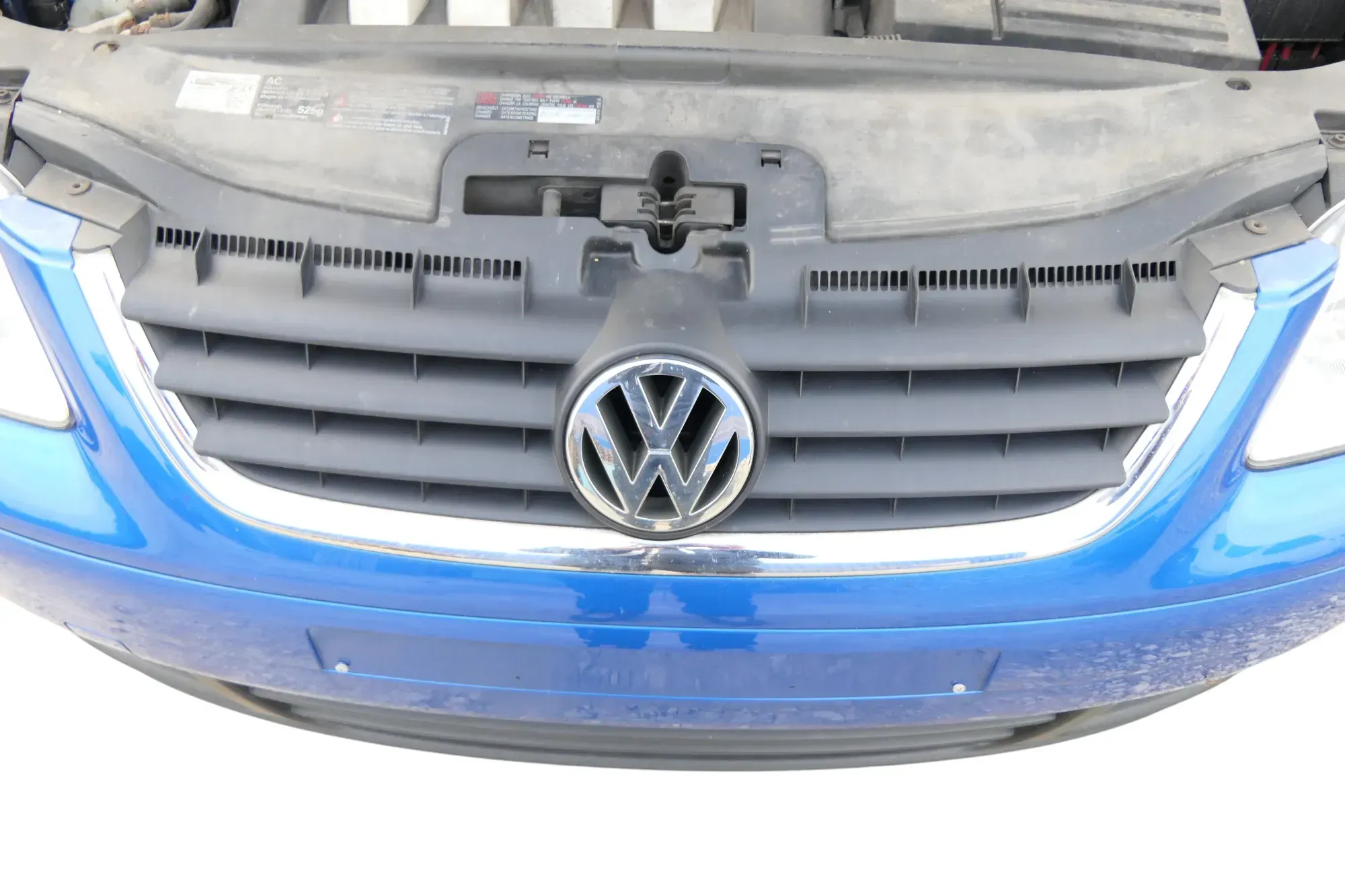 VW Touran Caddy 2K Grill Kühlergrill VW Zeichen Logo 1T0853651 Chrom - Bild 1
