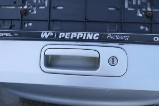 VW Polo 6N Heckklappe Klappe hinten Kofferraumklappe mit Scheibe silber LB7Z sa - Bild 6