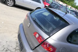 Seat Ibiza 6L Heckklappe Klappe hinten Kofferraumklappe grau LS7U ohneBremsleuch - Bild 3