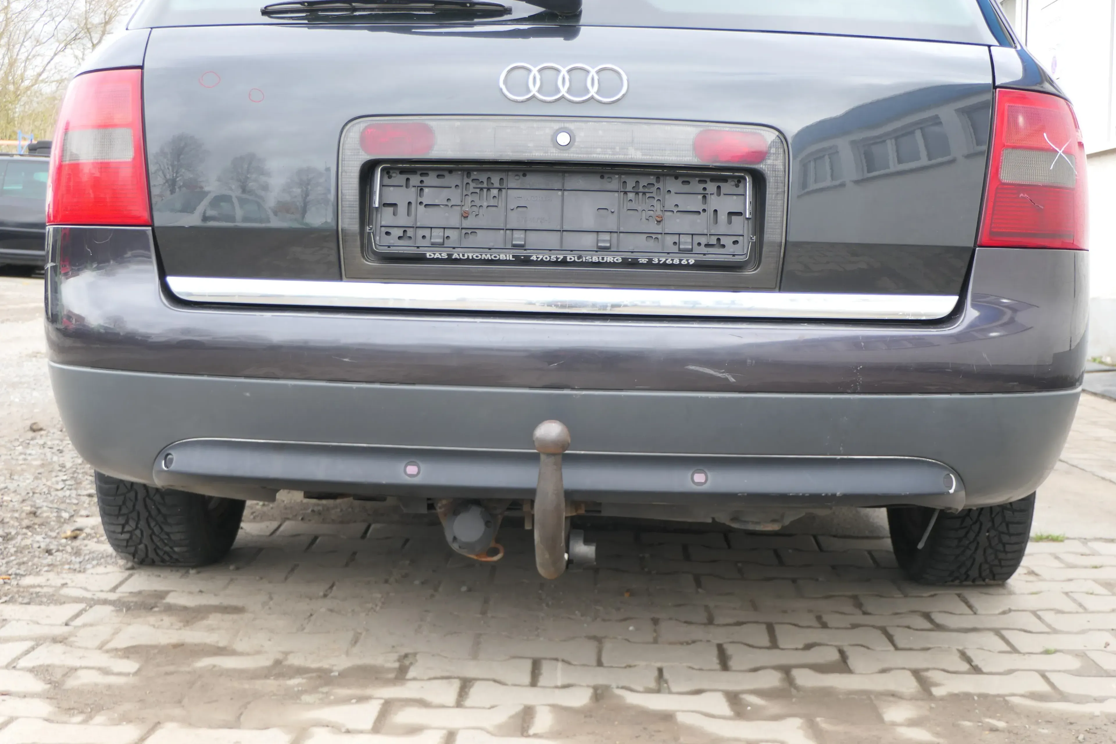 Audi A6 4B Kombi Avant Stoßstange hinten Heckstoßstange blau lila LZ4V - PDC - Bild 1