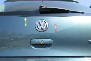 VW Polo 9N3 9N Heckklappe Kofferraumklappe Klappe grün LA6L Scheibe - Bild 5