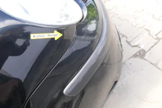 VW Polo 9N Kotflügel vorne rechts schwarz L041 bis ca.Bj.2004 - Bild 8