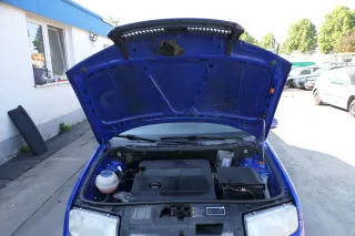 Skoda Fabia 6Y Motorhaube Klappe vorne blau LF5K vorn     (OHNEgrill!) - Bild 2