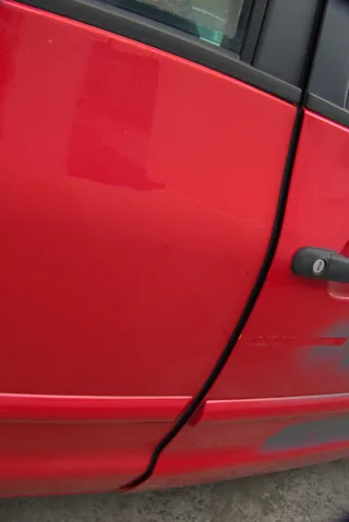 VW Sharan 7M Seat Alhambra Tür hinten rechts rot bis ca. Bj.1999 -  Alte Modell - Bild 5