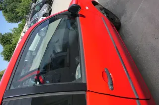 VW Lupo Seat Arosa Tür vorne rechts Beifahrertür rot LP3G (mechanischerFenst - Bild 2