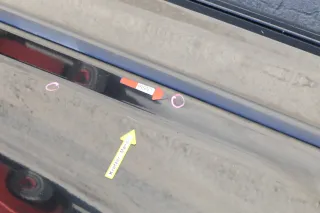 VW Fox 5Z Tür vorne links Fahrertür schwarz L041 - Bild 4