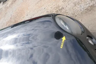 VW Lupo Motorhaube Klappe Frontklappe Haube vorne schwarz L041 uni - Bild 8