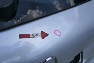 Audi A3 8P 2/3-Türer Heckklappe Klappe hinten grau silber LX7W 2/3-Türer - Bild 7