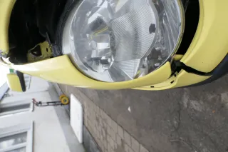 VW Polo 9N Kotflügel vorne rechts gelb LD1B bis ca.Bj.2004 - Rost - Bild 4