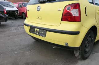 VW Polo 9N 9N3 Stoßstange Heckstoßstange hinten gelb LD1B - Bild 4