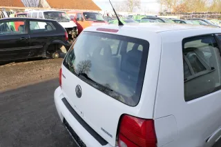 VW Lupo 6X Heckklappe Klappe Kofferraumklappe Scheibe weiß LB9A ohneAnbautei - Bild 3