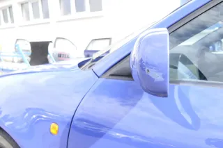 Audi A3 8L elektrischer Spiegel Außenspiegel links mit Glas blau LY5M kornblume - Bild 3