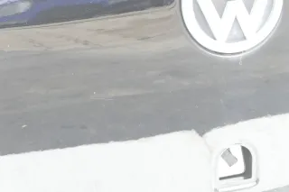 VW Fox 5Z Heckklappe Kofferraumklappe Klappe hinten + Scheibe schwarz L041 uni d - Bild 4