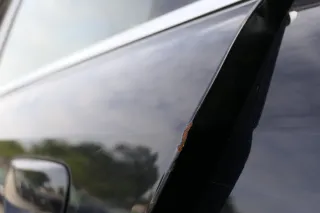 Audi A4 B6 8E Türblatt Tür hinten links blau LZ5L Kombi Avant + Rahmen - Bild 3