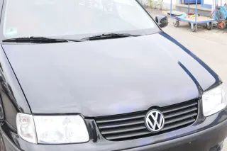 VW Polo 6N2 Motorhaube Haube vorne Klappe schwarz L041 uni - Bild 4