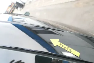 VW Lupo 6X Heckklappe Klappe Kofferraumklappe Scheibe schwarz L041 ohneAnbautei - Bild 9