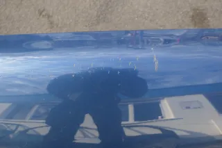 Audi A3 8L Stoßstange Heckstoßstange hinten blau LZ5W - Bild 2