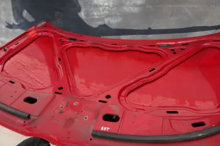 VW Polo 9N Motorhaube KLappe vorne rot LP3G bis ca. Bj. 2004 - Bild 2
