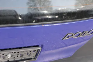 VW Polo 6N Heckklappe Klappe Kofferraumklappe mit Scheibe blau LD5D Klappe chaga - Bild 4