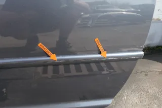 VW Golf 4 Tür vorne links Fahrertür 2/3-Türer grau LC7V - Bild 4