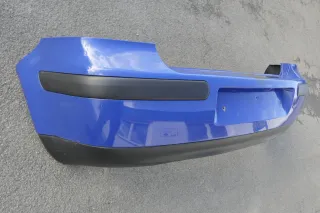 VW Golf 4 Limousine Stoßstange hinten Heckstoßstange Stoßfänger blau LA5C - Bild 6