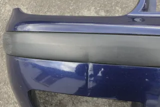 VW Golf 4 Stoßstange vorne Frontstoßstange Stoßfänger vorne blau LB5N indigo - Bild 4