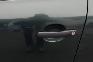 Skoda Octavia 1U Kombi + Limo Tür vorne links Fahrertür grün 9570 LF8C - Bild 2