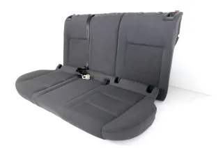VW Golf 5 V Sitz Sitze hinten Rückbank Rücksitzbank 3 Punkt Gurt Lehne anthrazit - Bild 2