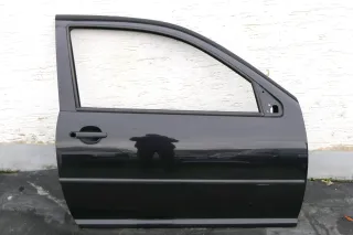 VW Golf 4 Tür vorne rechts Beifahrertür 2/3-Türer schwarz LC9Z blackmagic - Bild 1
